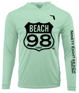 Ninety Eight Beach Tee Mint Ninety Eight Beach Tee Mint