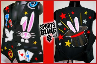 Custom Magic Vest By Sports Bling Tees!