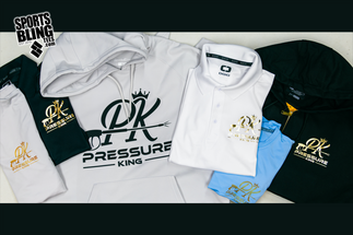 Custom Jacket, Polos, UPF Hoodie and Performance Wear for Pressure King
