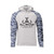 All Water Fishing PG Hooded Sweatshirt Aluminum-Navy
