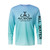 All Water Fishing PG Tee Blue Mist/Light Teal