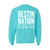 Destin Nation Beach Gear Scuba Blue Crewneck Sweatshirt Back