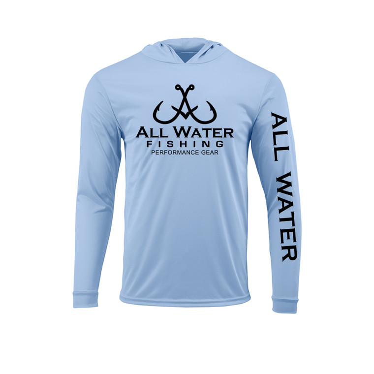 All Water Fishing PG Tee Blue Mist