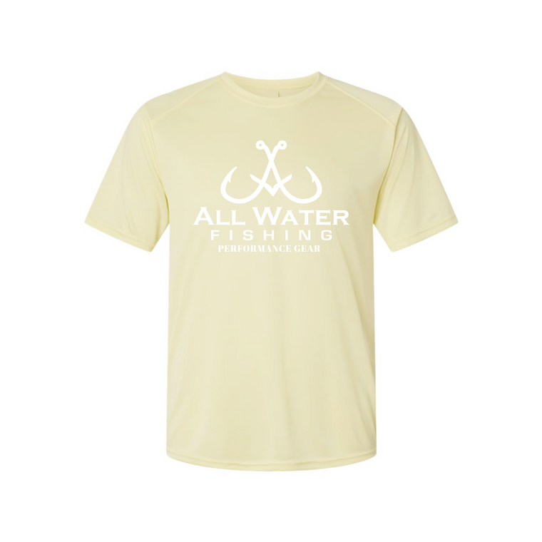 All Water Fishing PG Tee Pale Yellow New