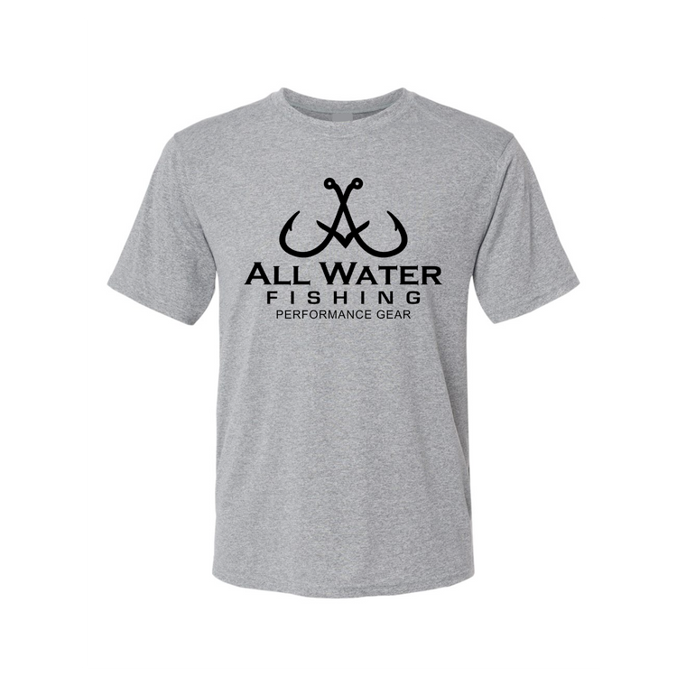 All Water Fishing PG Tee Heather Grey