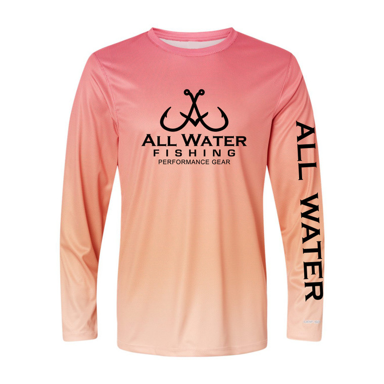 All Water Fishing PG Tee Red/Light Orange