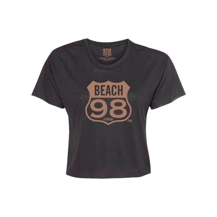 Ninety Eight Beach Tee Black