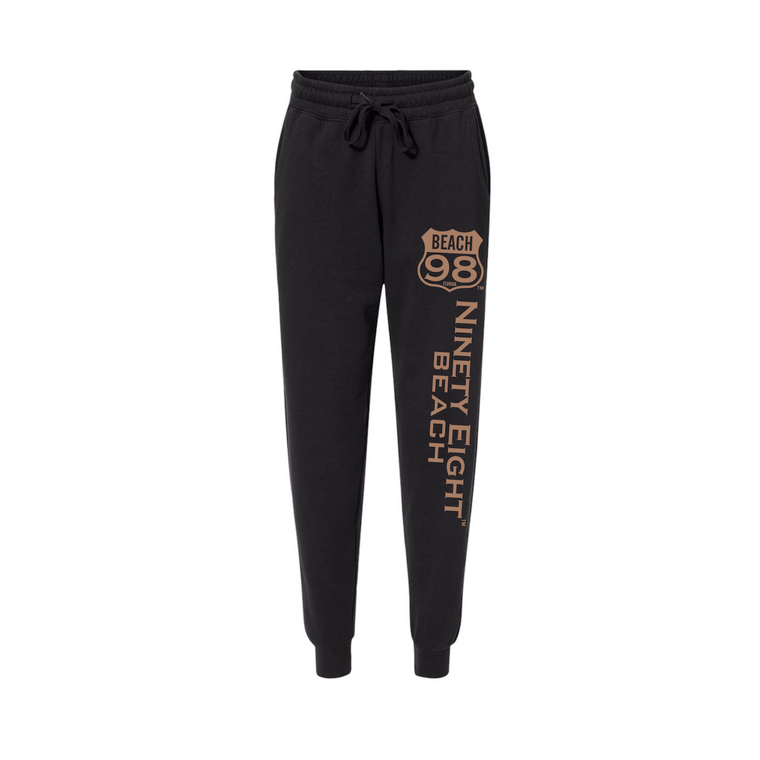 Ninety Eight Beach Sweatpants Black