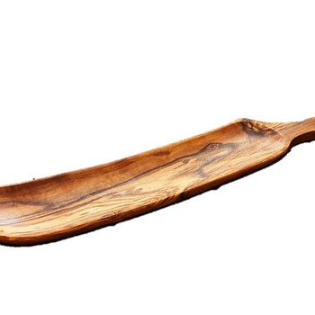 Olive Wood Cracker Tray