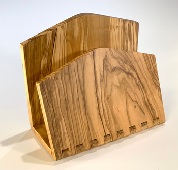 Olive Wood Napkin Holder