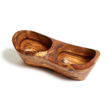 Olive Wood Rustic Nut Bowl