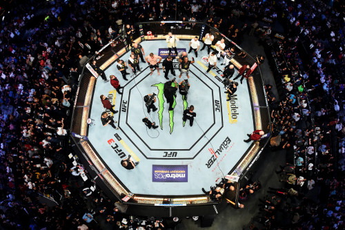 Octagon Cage Canvas Mat Cover