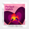 Cupid's Choice Valentine's Day Lubricated Condom Mix includes Perfect Match
