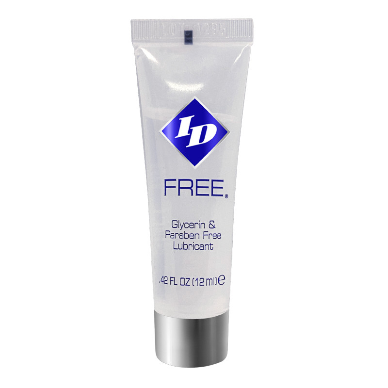 ID FREE Glycerin Free Paraben Free Water Based Personal Lubricant 12ml