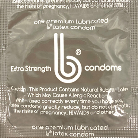 b Condoms Extra Strength