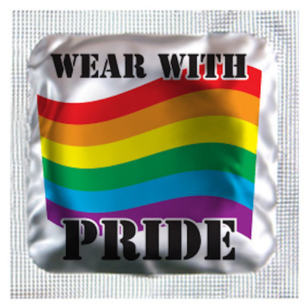 Wear with Pride condom assorted colors