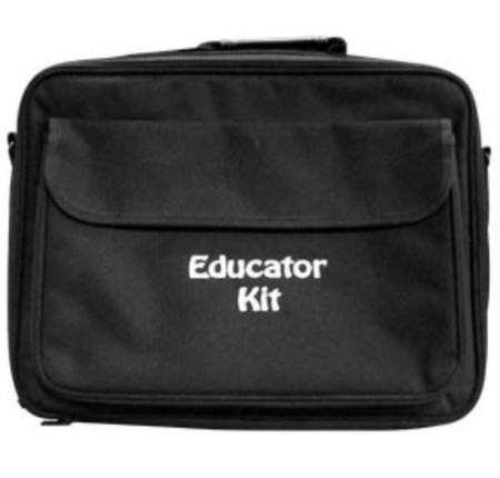 EDUCATOR KIT for safer sex educators comes in professional embroidered carry bag with internal organizer to carry all your educational supplies.
