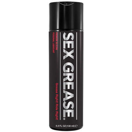 Sex Grease Silicone Personal Lubricant 4.4oz Bottle