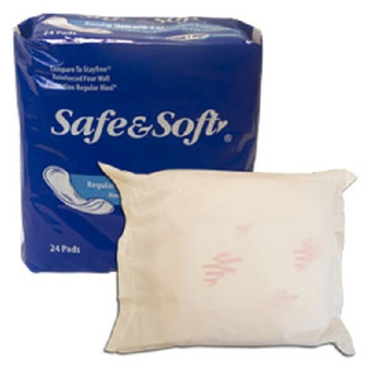 Safe & Soft Maxi Pad Regular case of 288