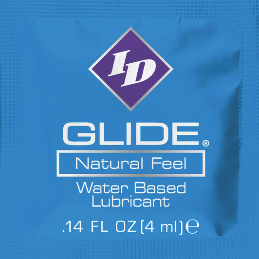 ID Glide 4ml Foil water based personal lubricant ID Glide 4ml Foil water based personal lubricant