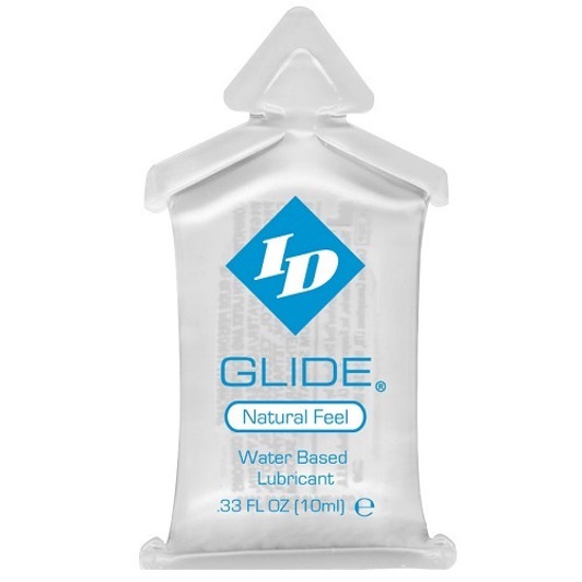 ID Glide 10ml Pillow Natural Feeling Water Based Personal Lubricant ID Glide 10ml Pillow Natural Feeling Water Based Personal Lubricant