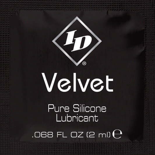 ID Velvet Silicone Personal Lubricant 2ml Foil