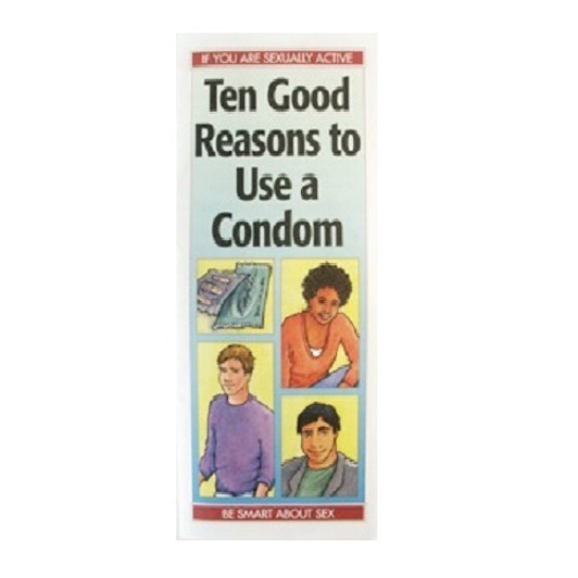 Ten Good Reasons to Use a Condom pamphlet by Journeyworks Ten Good Reasons to Use a Condom pamphlet by Journeyworks