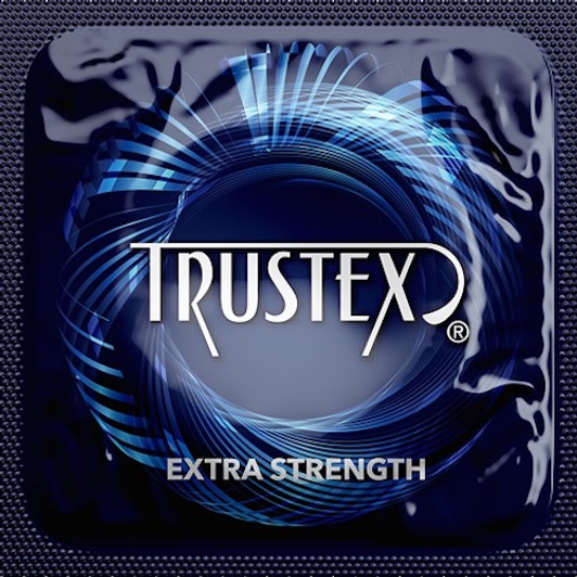Trustex Extra Strength lubricated condoms