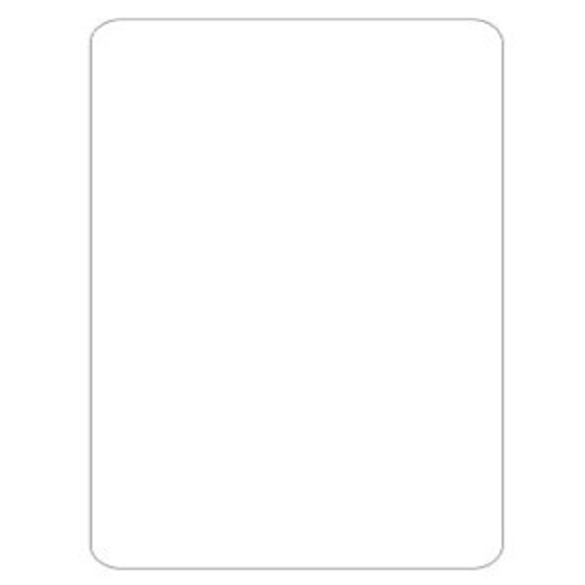 Custom Print Label White Rectangular 3"x 4" label Custom Print Label White Rectangular 3"x 4" label