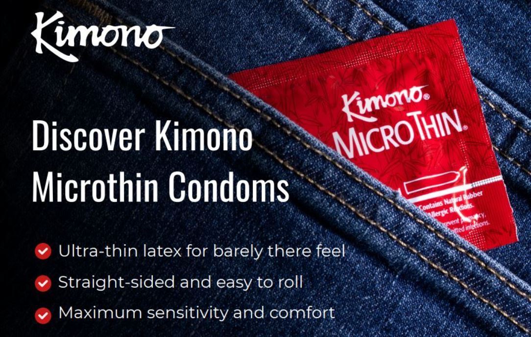 Kimono MicroThin COndoms Ultra Thin Feel