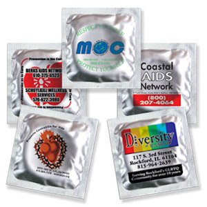 Custom Labeled Condoms available in assorted colors or natural latex ...