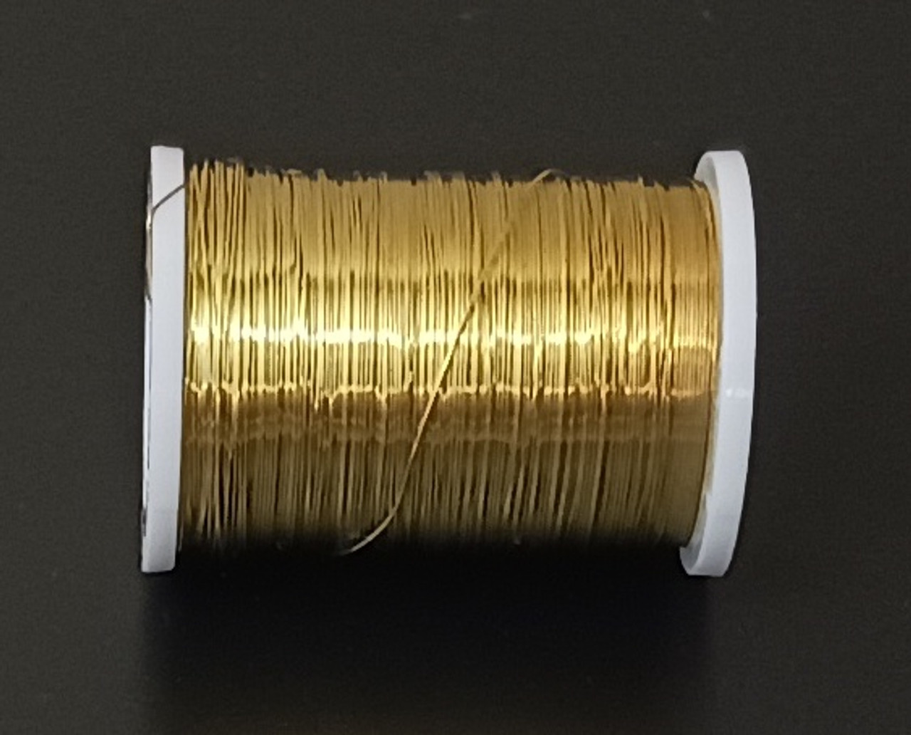 24yds of 34 Gauge Colored Craft Wire - Gold