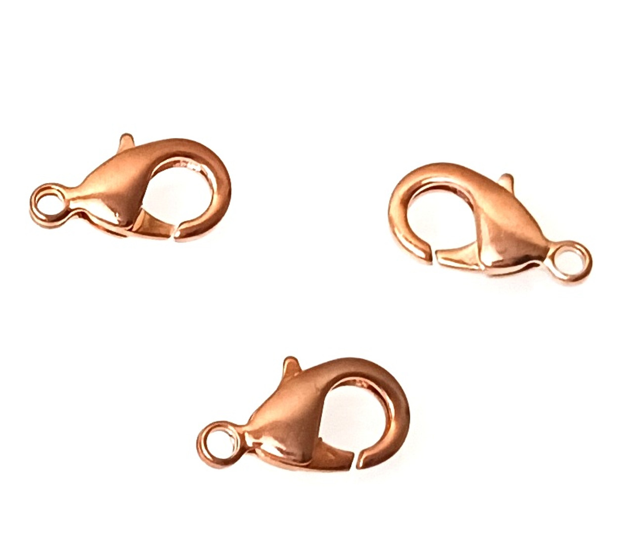 5 CP Lobster Clasps 15x8mm