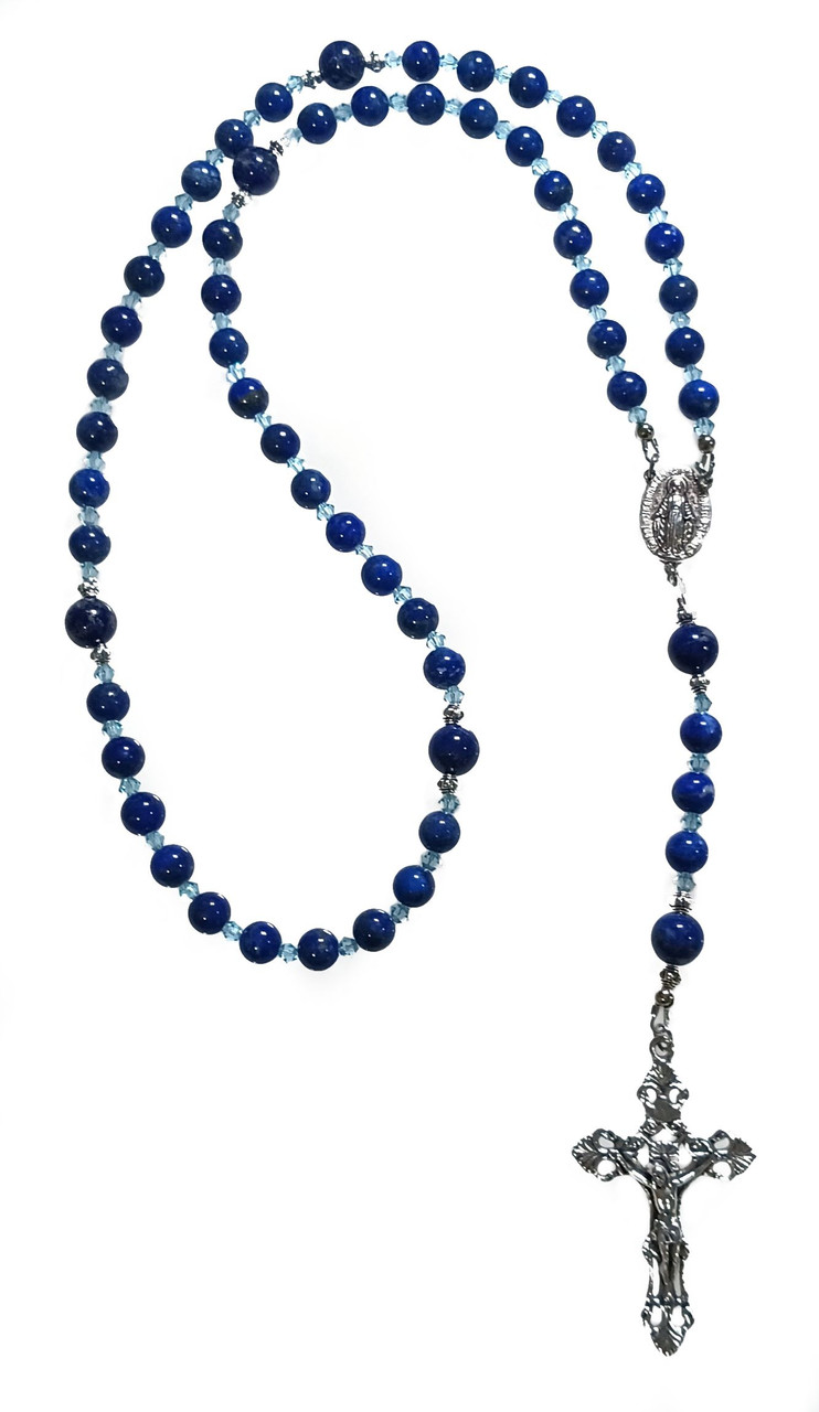 To Make Rosary Without Beads Lapis DIY Rosary Making Kit