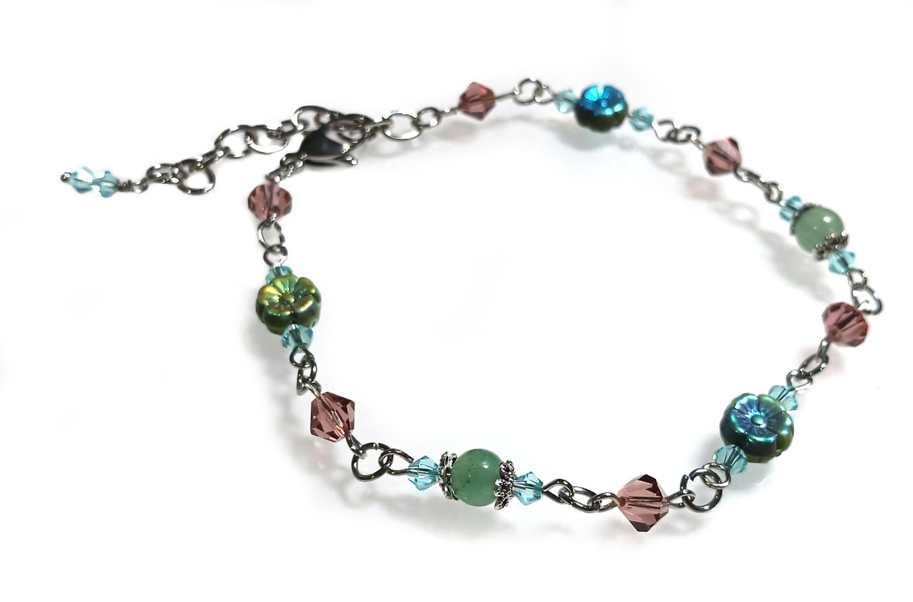 Summer Bliss DIY Anklet Beaded Jewelry Making Kit