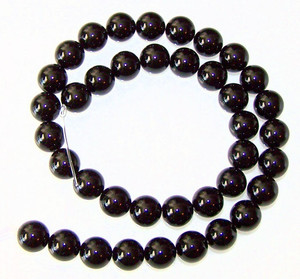 Black Onyx 10mm Round Semiprecious Gemstone Beads Black Onyx 10mm Round Semiprecious Gemstone Beads