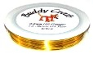 1 Spool of Copper Craft Wire - 22 GA - Yellow
