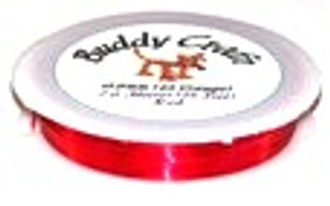 1 Spool of Copper Craft Wire - 28 GA - Red