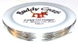 1 Spool of Copper Craft Wire - 18 GA - Silver