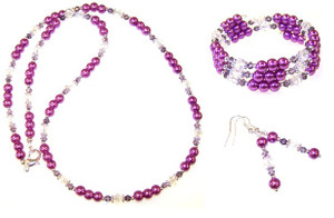 Purple Paradise Beaded Jewelry Making Set Purple Paradise Beaded Jewelry Making Set
