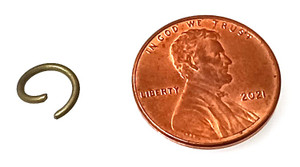 8mm Antique Bronze Jump Rings 22ga 8mm Antique Bronze Jump Rings 22ga