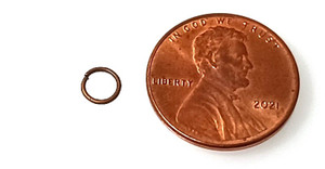 5mm Antique Copper Jump Rings 22ga 5mm Antique Copper Jump Rings 22ga