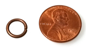 Antique Copper 10mm Jump Rings - 16ga Antique Copper 10mm Jump Rings - 16ga