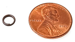 Antique Copper 5.7mm Split Rings Antique Copper 5.7mm Split Rings