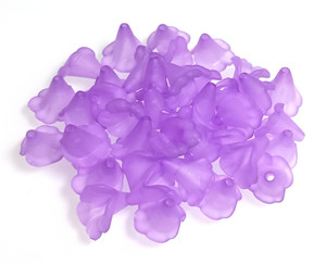 Purple Flower Beads - Style 1