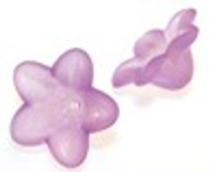 Purple Flower Beads - Style #2