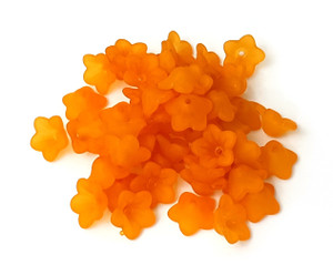 50 Melon Flower Beads - Style #2