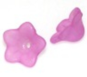 Violet Flower Beads - Style #2