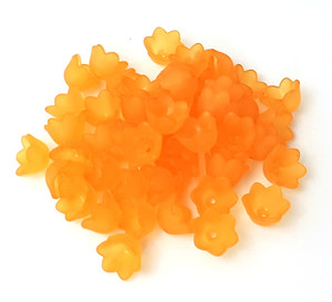 50 Melon Flower Beads - Style #4 50 Melon Flower Beads - Style #4