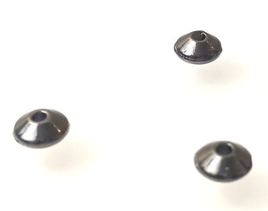 Gunmetal 3x6mm Metal Disc Beads Gunmetal 3x6mm Metal Disc Beads